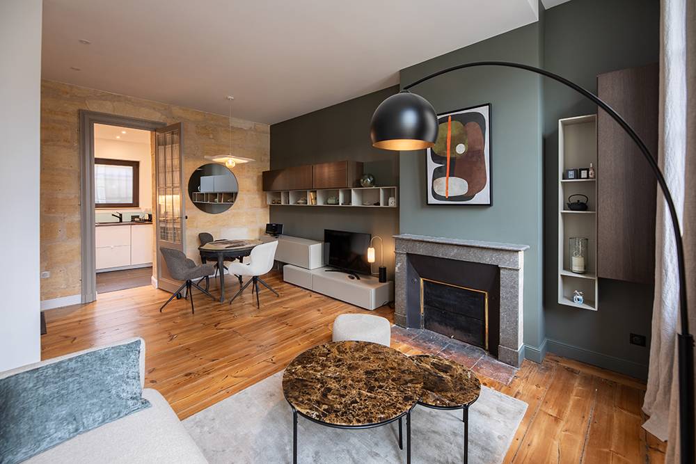 Rénovation au coeur des Chartrons à Bordeaux en Grionde