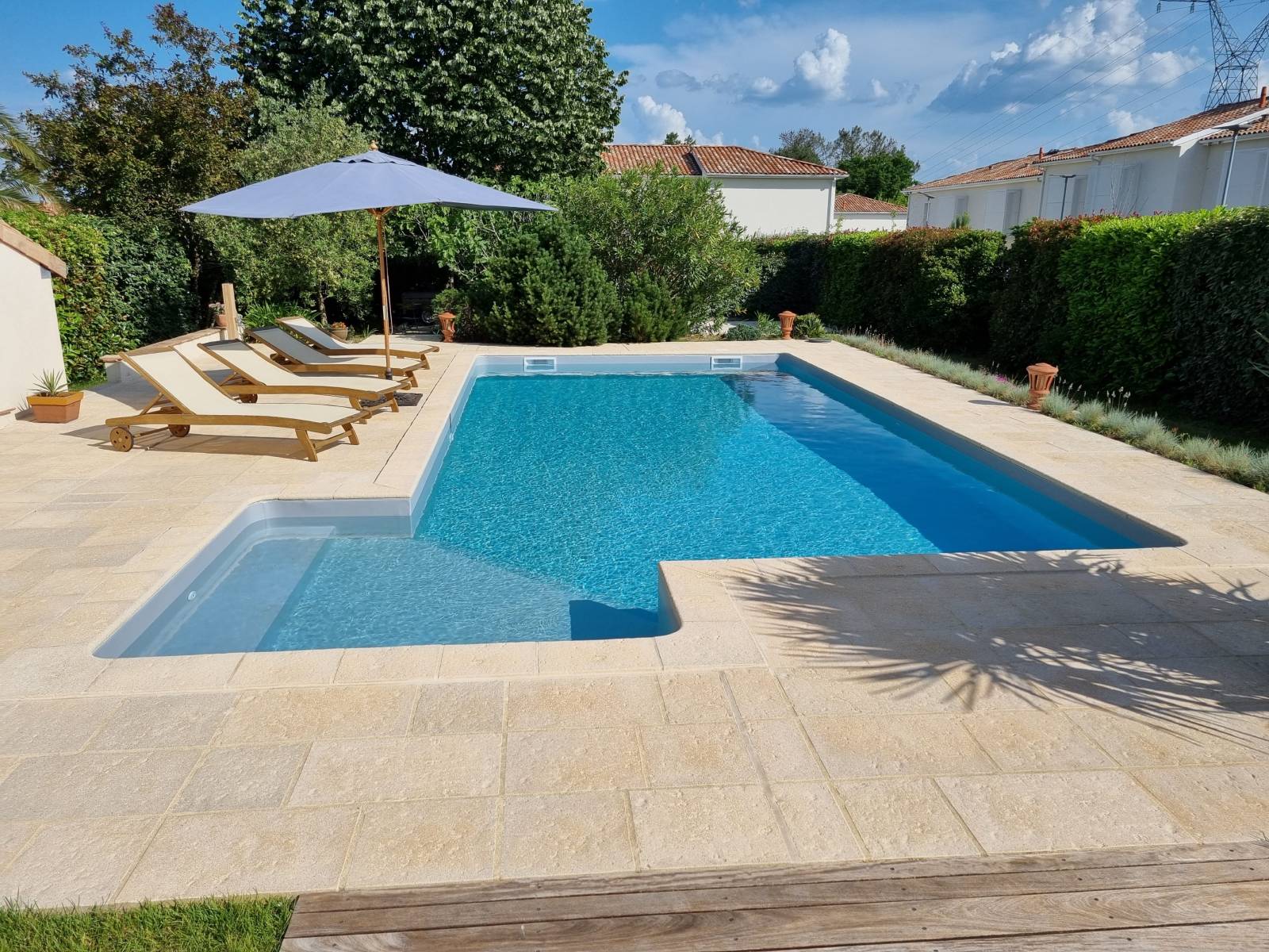Rénovation d'une piscine estérieure au Taillan-Médoc : le projet de Myriam et Jean-François