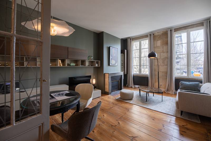 Rénovation au coeur des Chartrons à Bordeaux en Gironde