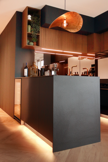 Leds intégrés et suspension 