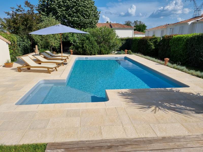 Création terrasse et extérieure au Taillan-Médoc en Gironde